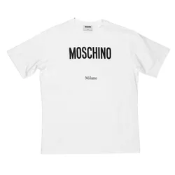 Áo Thun Nữ Moschino Ladies T-Shirt A0719-5541-1001 Màu Trắng Size S