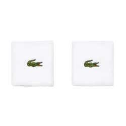 Băng Đeo Cổ Tay Lacoste Sport Stretch Cotton Jersey Wristband RL9272-001 Màu Trắng