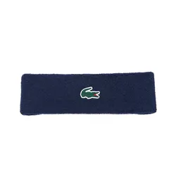 Băng Đô Lacoste Logo Headband Bleu Marine RL7569-166 Màu Xanh Navy