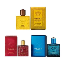 Combo Nước Hoa Nam Versace Eros Mini 3 Món (5ml x 3)