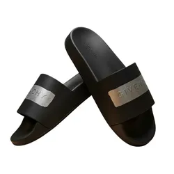 Dép Givenchy Black And White Striped Slippers BH300SH0SF 008 Màu Đen Size 39
