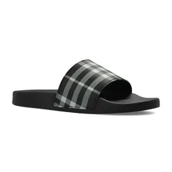 Dép Nam Burberry Black Rubber Flip-flops 8107514 C1343 Màu Đen