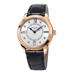 Đồng Hồ Nữ Frederique Constant Classics Women's Watch FC-220MSD3B4 Màu Đen - Vàng Hồng