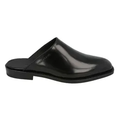 Giày Hở Gót Nam Salvatore Ferragamo Gasco Leather Mules X Wide 021336-760485-2E Màu Đen Size 41