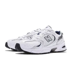 Giày Tennis/Pickleball New Balance 530 Retro Running Navy MR530SG Màu Trắng/Xanh Size 42