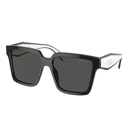 Kính Mát Unisex Prada Sunglasses PR24ZSF-1AB5S0 57 Màu Đen Trắng