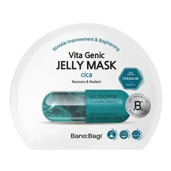 Mặt Nạ Hỗ Trợ Phục Hồi, Làm Dịu Da Banobagi Vita Genic Jelly Mask Cica