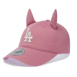 Mũ MLB Signature Devil Unstructured Ball Cap LA Dodgers 3ACPB206N-07PKS Màu Hồng