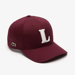Mũ Unisex Lacoste 3D Embroidered Cotton Twill Baseball Cap RK0342 IXZ Màu Đỏ Đô
