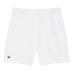 Quần Short Nam Lacoste Sport Ultra Dry Stretch Tennis GH9961 - 001 White Màu Trắng&nbsp;Size 3