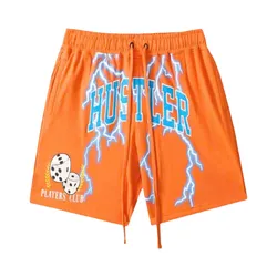 Quần Short Nam Reason Salmon Hoạ Tiết RSPI83 Màu Cam Size S