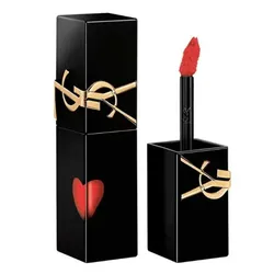 Son Kem Yves Saint Laurent YSL The Inks Vinyl Cream Lip 621 Red Adoration Màu Đỏ Cam