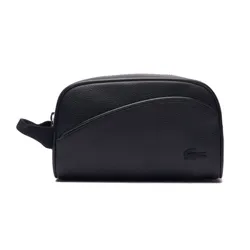 Túi Cầm Tay Nam Lacoste Angy Mesh Pocket Vanity Bag NH4560-000 Màu Đen
