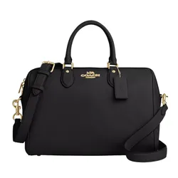 Túi Đeo Chéo Nữ Coach Rowan Large Satchel Bag CV960 Màu Đen