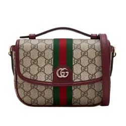Túi Đeo Chéo Nữ Gucci Ophidia Small Top Handle Bag 836843FAE0J9789 Màu Be