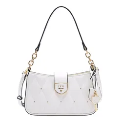 Túi Đeo Vai Nữ Lyn Hera Athella S Shoulder Bag L26SBWC001 Ivory Màu Trắng