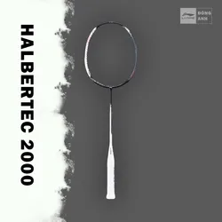 Vợt Cầu Lông Li-Ning HALBERTEC 2000 (3U) White Gray P-AYPT377-3