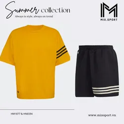 BỘ ĐỒ XUÂN HÈ NAM BA LÁ NEUCLASSICS ADICOLOR HM1877 & HN6594