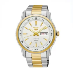 Đồng Hồ Nam Seiko 5 Automatic SNKP14K1 Màu Bạc Vàng