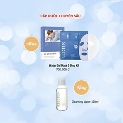 Mặt Nạ Cấp Nước Su:m37 Water Full Timeless Water Gel Mask 3 Step Kit Tặng Nước Tẩy Trang SUM37