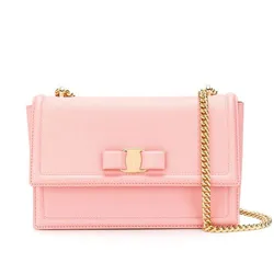 Túi Đeo Chéo Salvatore Ferragamo Vara Bow Crossbody Bag Màu Hồng