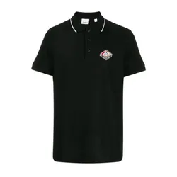 Áo Polo Burberry Logo Embroidery Polo Shirt Màu Đen