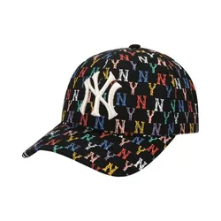 Mũ MLB Monogram Rainbow Structure Ball Cap New York Yankees 32CPFM111-50L