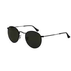Kính Mát Rayban RB3447 002 50mm Round Metal Black Frame Green G-15 Lens