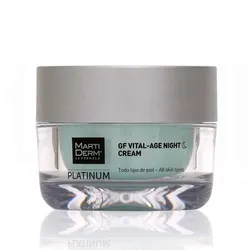Kem Dưỡng Phục Hồi Hỗ Trợ Giảm Mụn MartiDerm Platinum GF Vital Age Night Cream 50ml