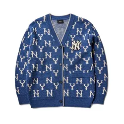 Áo Cardigan MLB Monogram Cardigan New York Yankees 3AKTM0114-50BLD