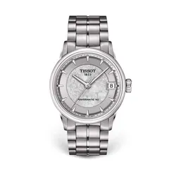 Đồng Hồ Nữ Tissot Luxury Powermatic 80 Silver Dial Ladies Watch T086.207.11.031.10