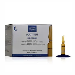 Ampoule Hỗ Trợ Trẻ Hóa Và Tái Tạo Da Ban Đêm - MartiDerm Platinum Night Renew Ampoule 30 ống x2ml