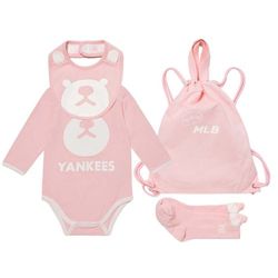 Set Body MLB Mega Bear Baby Package Pink Màu Hồng 6-12 Tháng