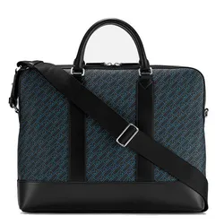Cặp Xách Tay Montblanc M_Gram 4810 Slim Document Case Màu Đen Xanh