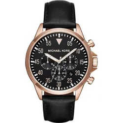Đồng Hồ Nam Michael Kors MK8535 Dây Da Size 43mm Màu Đen