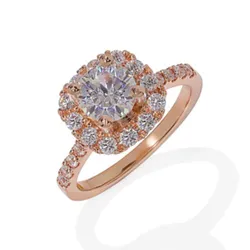 Nhẫn Nữ Phú Quý 00548311 Vàng Hồng