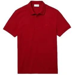 Áo Polo Men's Lacoste Paris Shirt Regular Fit Stretch Cotton Piqué PH5522-Z1Q Màu Đỏ Size S