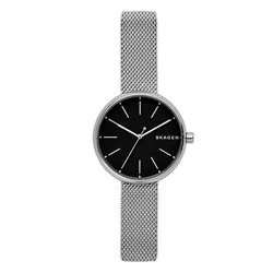 Đồng Hồ Nữ Skagen SKW2596 Màu Bạc Mặt Đen
