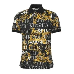 Áo Polo Versace Jeans Couture Garland Polo 73GAG6S0 JS098 G89 Màu Đen Size M