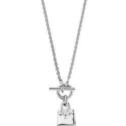 Dây Chuyền Hermès Birkin Amulette Pendant Màu Bạc