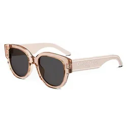 Kính Mát Dior Nude Butterfly Sunglasses Wildior Bu 40A0 Màu Nude