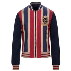 Áo Khoác Nam Dolce & Gabbana D&G Kẻ Sọc Phối Màu Size 44