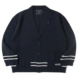 Áo Cardigan Romantic Crown Màu Xanh Navy