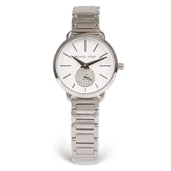 Đồng Hồ Michael Kors Nữ MK3837 28mm Màu Bạc