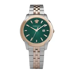 Đồng Hồ Nam Versace V-Urban Watch VELQ01019 Bản Kim Cương 42mm Màu Vàng, Bạc