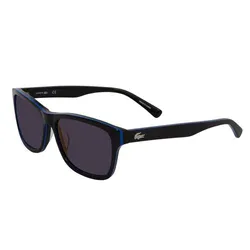 Kính Mát Unisex Lacoste Square Sunglasses L683S 006 55 Màu Tím Đen