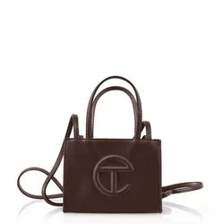 Túi Xách Telfar Shopping Bag Chocolate Màu Nâu Đậm