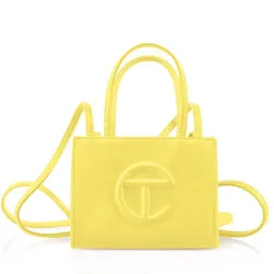Túi Xách Telfar Shopping Bag Margarine Màu Vàng Bơ
