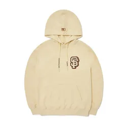 Áo Hoodie MLB Basic Heavyweight Mega Overfit Hoodie San Francisco Giants 3AHDB0426-14YEL Màu Vàng Nhạt
