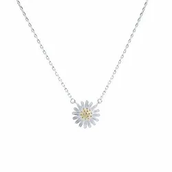 Dây Chuyền Lili Jewelry Bạc Nữ Hoa Cúc Họa Mi LILI_911873 Màu Bạc